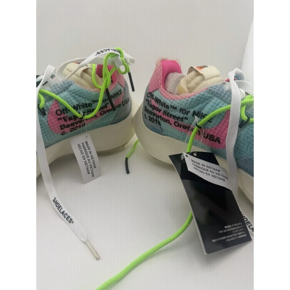 Size 9.5W | 8 Men's - Off-White x Nike Vapor Street Polarized Blue CD8178 400